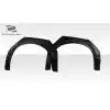 1979-1993 Ford Mustang Duraflex C Tech 2" Wide Body Rear Fender Flares - 2 Piece - Image 4