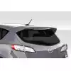 2010-2013 Mazda 3 Duraflex Turbo Look Rear Roof Wing Spoiler- 1 Piece - Image 1