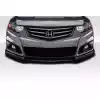 2009-2014 Acura TSX Duraflex HFP V3 Look Front Lip Under Spoiler Air Dam - 3 Piece ( fits modulo bumper only ) - Image 1