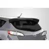 2010-2013 Mazda 3 Carbon Creations Turbo Look Rear Roof Wing Spoiler - 1 Piece - Image 1