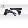 2002-2005 BMW 3 Series E46 4DR Duraflex M3 Look Front Fenders - 2 Piece - Image 2