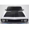 1967-1969 Chevrolet Camaro Carbon Creations 2" Cowl Hood - 1 Piece - Image 1