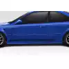 1996-2000 Honda Civic 2DR / HB Duraflex C Speed Side Skirts Rocker Panels - 2 Piece - Image 1