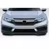 2016-2018 Honda Civic 2DR 4DR Duraflex Type M Front Lip Under Spoiler - 1 Piece - Image 1