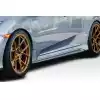 2016-2021 Honda Civic 4DR Duraflex Type M Side Skirts Rocker Panels - 2 Piece - Image 2