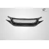 2016-2021 Honda Civic Carbon Creations Type JS Grille - 1 Piece - Image 6