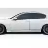 2008-2015 Infiniti G Sedan G37 Q40 Duraflex LBW Side Skirt Rocker Panels - 2 Piece - Image 1