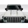 2019-2023 Jeep Wrangler JL Gladiator JT Duraflex Energy Hood - 1 Piece - Image 1