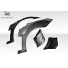 2011-2013 Kia Optima Duraflex CPR Wide Body Front Fender Flares - 4 Piece - Image 4