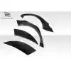 2011-2013 Kia Optima Duraflex CPR Wide Body Rear Fender Flares - 6 Piece - Image 5