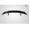 2014-2023 Porsche Cayman 718 Carbon Creations GT4 Look Rear Wing Spoiler - 3 Piece - Image 5