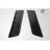 Universal Carbon Creations Race Hood Louver Vents - 2 Piece - Image 4