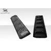 Universal Duraflex Race Hood Louver Vents - 2 Piece - Image 9