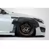 2011-2013 Kia Optima Carbon Creations CPR Wide Body Front Fender Flares - 4 Piece - Image 1