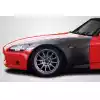 2000-2009 Honda S2000 Carbon Creations EVS Front Fenders (30mm) - 2 Piece - Image 2