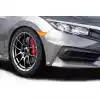 2016-2018 Honda Civic 2DR 4DR Duraflex HFP Look Front Lip Add On - 2 Piece (S) - Image 1