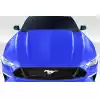 2018-2023 Ford Mustang Duraflex 3" Cowl Hood - 1 Piece - Image 1