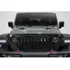 2019-2023 Jeep Wrangler JL Gladiator JT Carbon Creations Predator Grille - 1 Piece - Image 1