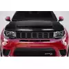 2011-2022 Jeep Grand Cherokee Carbon Creations Demon Look Hood - 1 Piece - Image 1