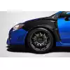 2015-2021 Subaru WRX STI Carbon Creations VRS Front Fenders - 2 Piece - Image 1