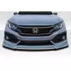 2017-2021 Honda Civic HB Duraflex BZ Front Lip Spoiler - 1 Piece - Image 1