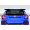 2017-2021 Honda Civic HB Duraflex SPN Roof Wing Spoiler - 1 Piece (S) - Image 1