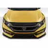 2016-2021 Honda Civic Duraflex EBS Hood Lip - 1 Piece - Image 1