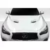 2014-2023 Infiniti Q50 Duraflex S Concept Hood - 1 Piece - Image 1