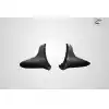 1999-2005 Mazda Miata MX-5 Carbon Creations M1 Speed Mud Flaps - 2 Piece - Image 3