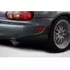 1999-2005 Mazda Miata MX-5 Carbon Creations M1 Speed Mud Flaps - 2 Piece - Image 2