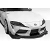 2019-2023 Toyota Supra A90 Duraflex Speed Front Lip Spoiler - 1 Piece - Image 1