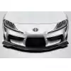 2019-2023 Toyota Supra A90 Carbon Creations Speed Front Lip Spoiler - 1 Piece - Image 1