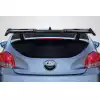 2012-2017 Hyundai Veloster Carbon Creations Nobo Rear Wing Spoiler - 3 Piece ( non turbo ) - Image 1