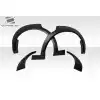 2006-2010 Dodge Charger Duraflex Novara Wide Body Rear Fender Flares - 4 Piece - Image 2