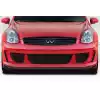 2003-2007 Infiniti G Coupe G35 Duraflex Strake Front Bumper - 2 Piece - Image 1