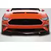 2018-2023 Ford Mustang Carbon Creations CVX Front Lip Spoiler - 1 Piece - Image 1