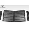 1997-2004 Chevrolet Corvette C5 Duraflex GTV Hood Vents - 3 Piece - Image 2