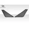 2005-2013 Chevrolet Corvette C6 Duraflex GT1 Fender Vents - 2 Piece - Image 3