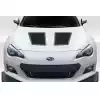 2013-2020 Scion FR-S Toyota 86 Subaru BRZ Duraflex GT1 Hood Vents - 3 Piece - Image 1