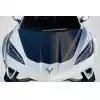 2020-2023 Chevrolet Corvette C8 Carbon Creations OEM Look Hood - 1 Piece - Image 1