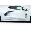 2020-2023 Chevrolet Corvette C8 Duraflex Gran Veloce Side Skirt Splitters - 2 Piece - Image 1