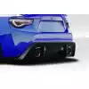 2013-2020 Scion FR-S Toyota 86 Subaru BRZ Duraflex AMGT Wide Body Rear Diffuser - 1 Piece - Image 2