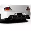 2003-2006 Mitsubishi Lancer Evolution 8 9 Duraflex VRS Rear Diffuser - 3 Piece - Image 2