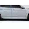 2008-2014 Subaru Impreza STI 4DR / 5DR / 2011-2014 Impreza WRX 4DR / 5DR Duraflex STI S206 Look Side Skirt Splitters - 2 Piece - Image 1