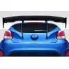 2012-2017 Hyundai Veloster Duraflex RGT Rear Wing Spoiler - 5 Piece - Image 1