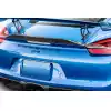 2014-2016 Porsche Cayman Carbon Creations GT4 Look Ducktail Rear Wing Spoiler - 1 Piece - Image 2