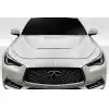 2017-2022 Infiniti Q60 Duraflex GTS Look Hood - 1 Piece - Image 1