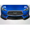 2017-2022 Infiniti Q60 Carbon Creations AP Front Lip Spoiler Air Dam - 1 Piece - Image 1