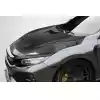 2017-2021 Honda Civic TypeR Carbon Creations EVS Hood - 1 Piece - Image 3