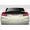 2012-2015 Honda Civic 2DR Duraflex KMZ V2 Rear Wing Spoiler - 1 Piece - Image 1